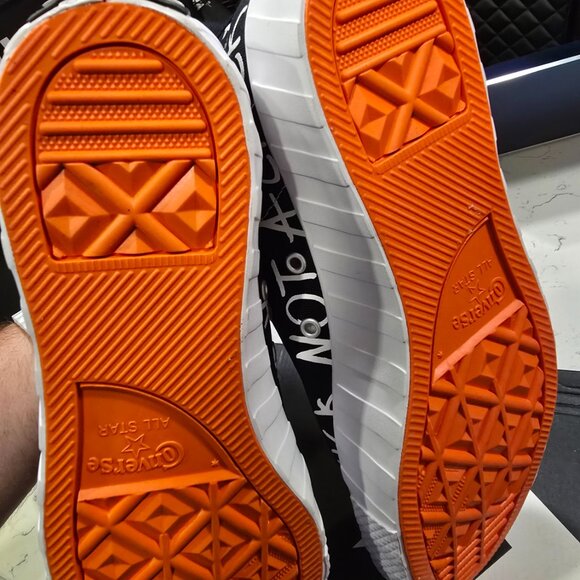 Size 10 - Converse Chuck 70 High UNT1TL3D - Black 166502C Shoes Sneakers NEW - Picture 10 of 16